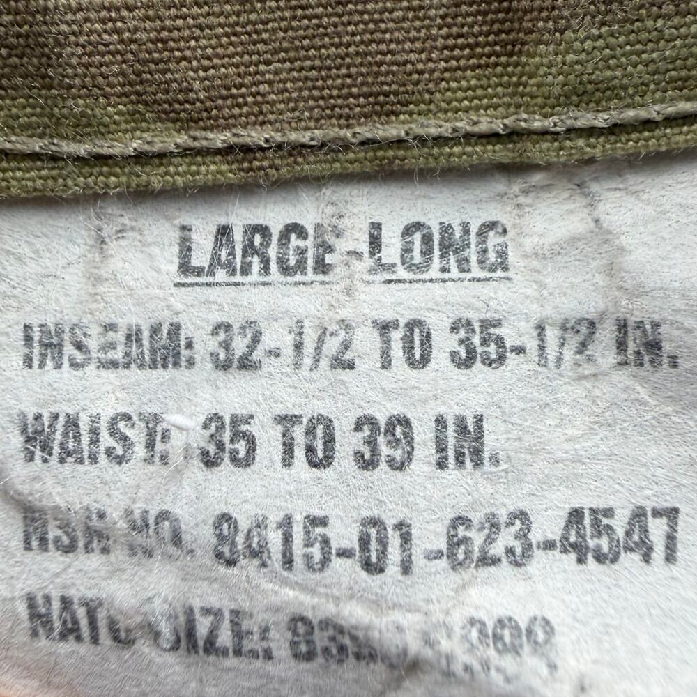 Army Combat Uniform Trouser unisex large-long, cargo pockets, reinforced knee - Picture 11 of 11
